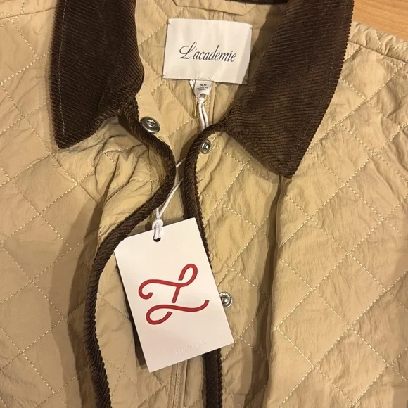 by Marianna Niki Jacket in Beige & Brown - Picture 3 of 5